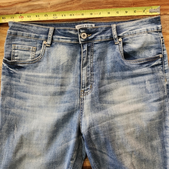 Coco Y Club Est. 1995 Women's Jeans Sz. 15/16 - Picture 11 of 12